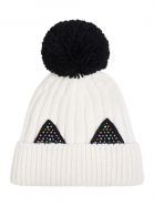 ШАПКА РОДРИ белый для девочек