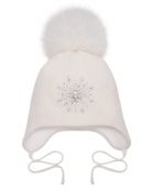 ШАПКА МАРСЕЛА белый для девочек