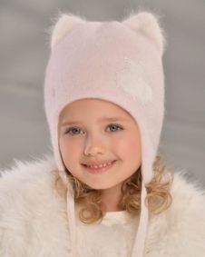 фото ШАПКА КОТЕНОК Tricotier для девочек