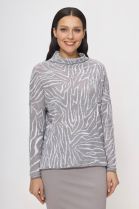ДЖЕМПЕР ЖЕНСКИЙ 2627 средне-серый для женщин