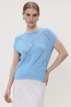 ДЖЕМПЕР ЖЕНСКИЙ 2683 голубой для женщин