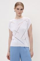 ДЖЕМПЕР ЖЕНСКИЙ 2683 белый для женщин